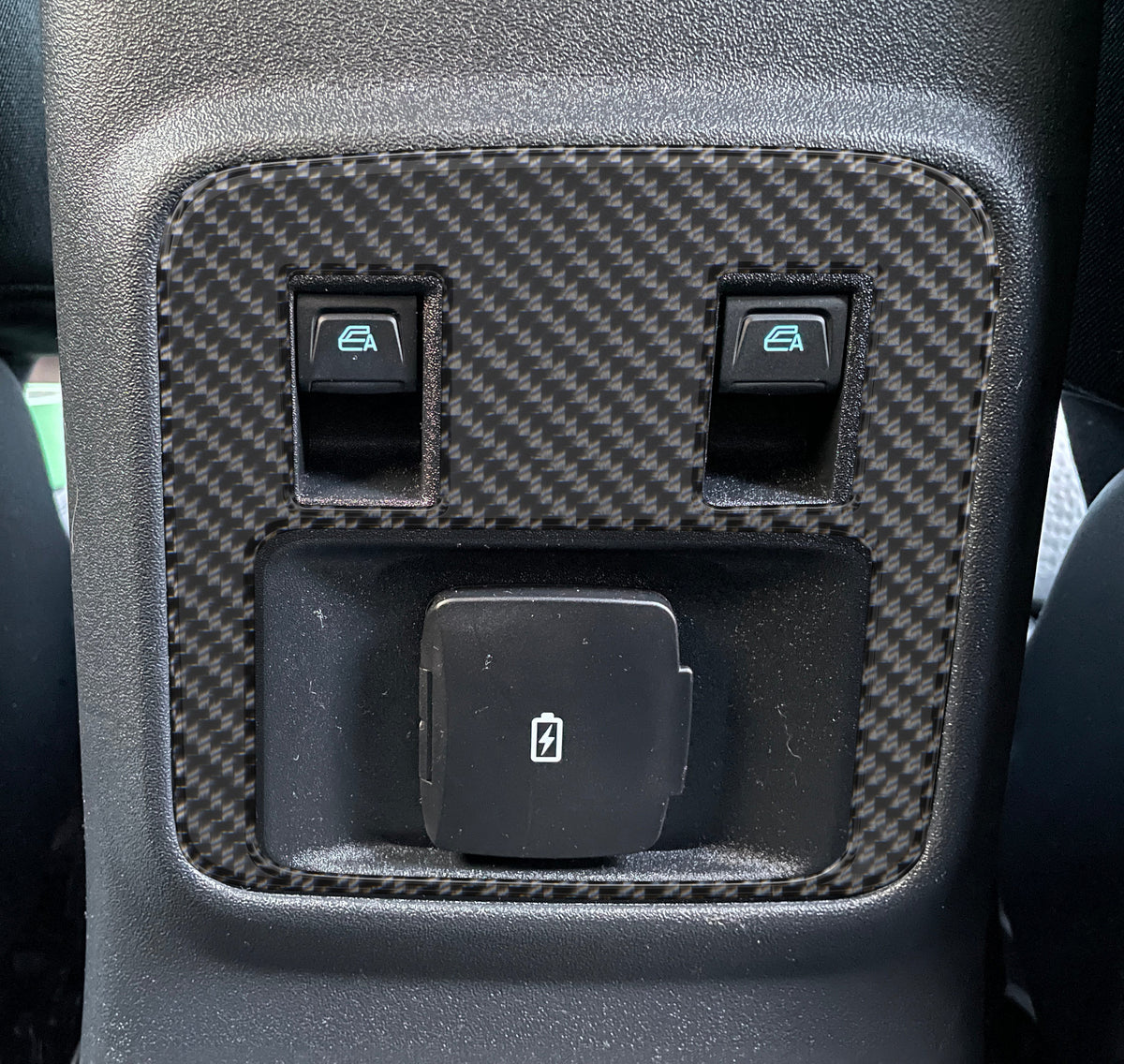 Rear Center Console Accent Overlays Fits 2021-2027 Ford Bronco