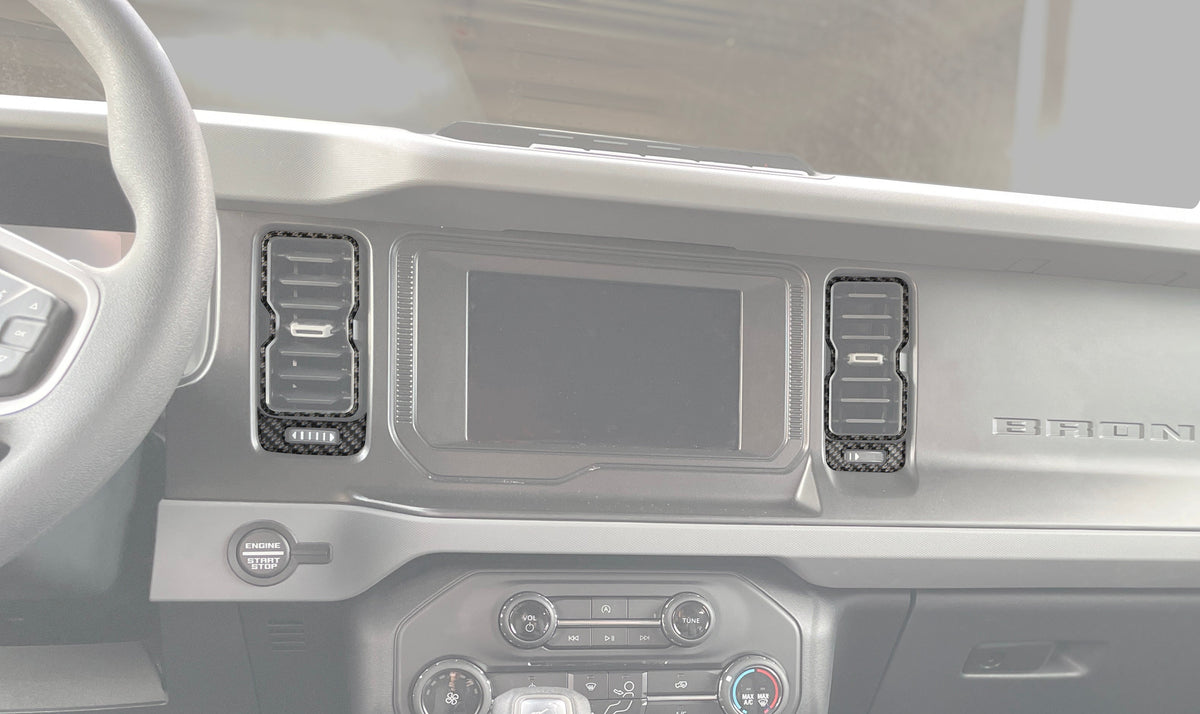 A.C. Vent Accent Trim Fits 2021-2027 Ford Bronco