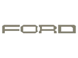 Raptor Front Grille Letter Overlays Fits 2022-2027 Ford Bronco
