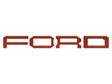 Raptor Front Grille Letter Overlays Fits 2022-2027 Ford Bronco