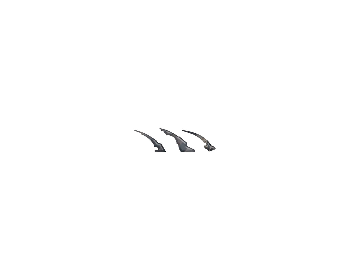 Raptor Emblem Claw Mark Inserts Fits 2022-2027 Ford Bronco Raptor