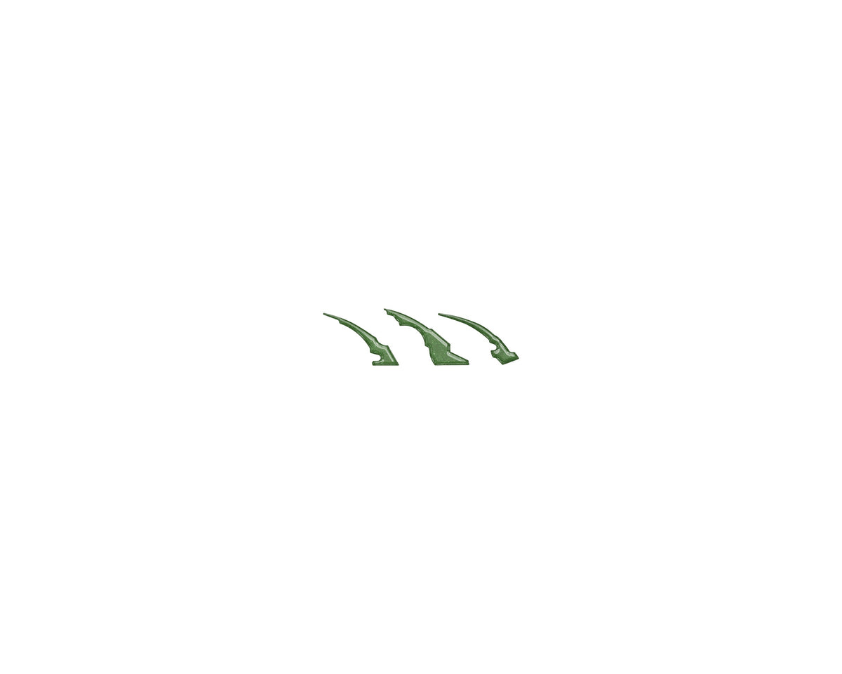 Raptor Emblem Claw Mark Inserts Fits 2022-2027 Ford Bronco Raptor