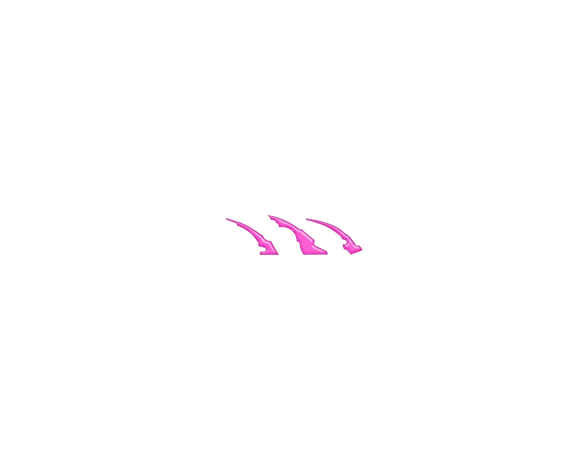 Raptor Emblem Claw Mark Inserts Fits 2022-2027 Ford Bronco Raptor