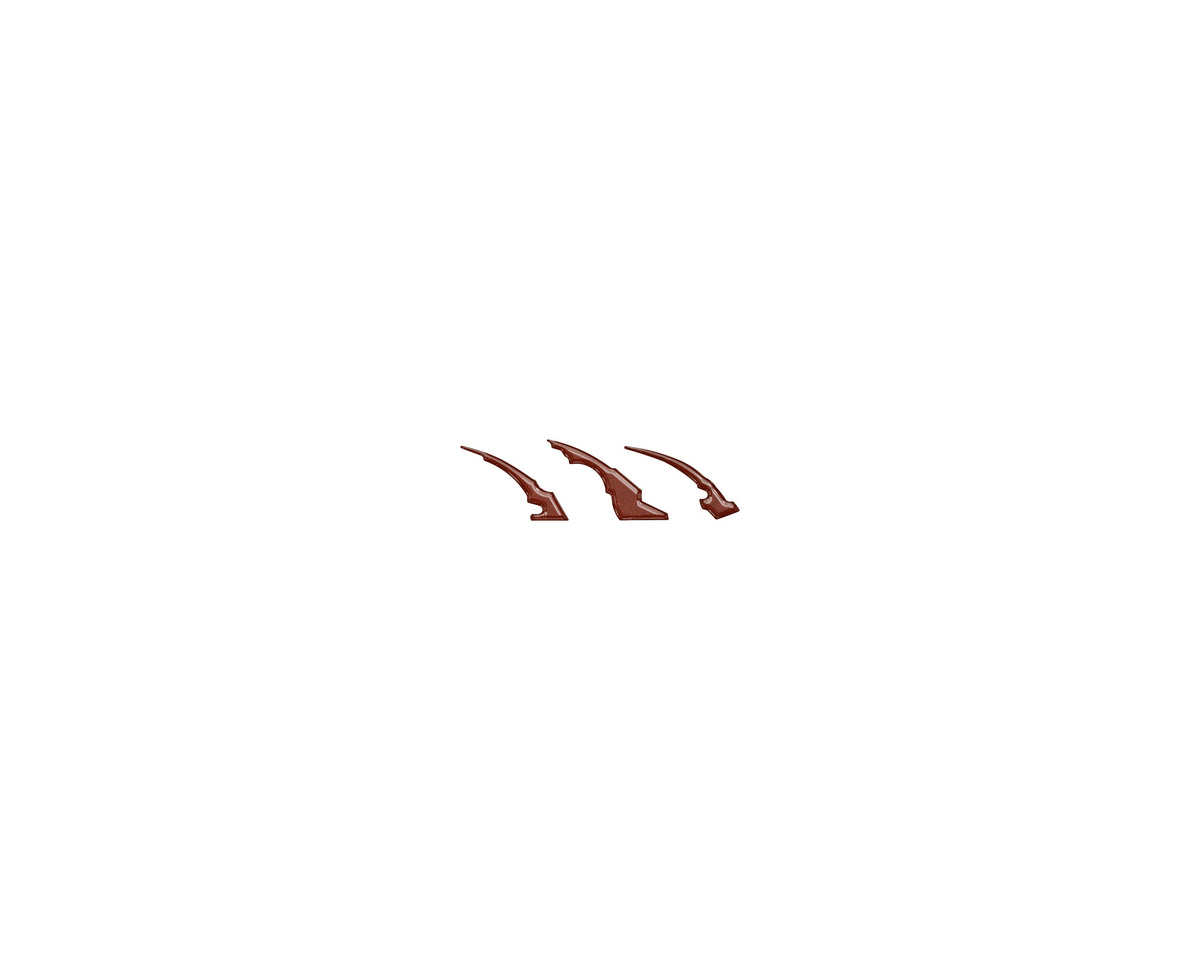 Raptor Emblem Claw Mark Inserts Fits 2022-2027 Ford Bronco Raptor
