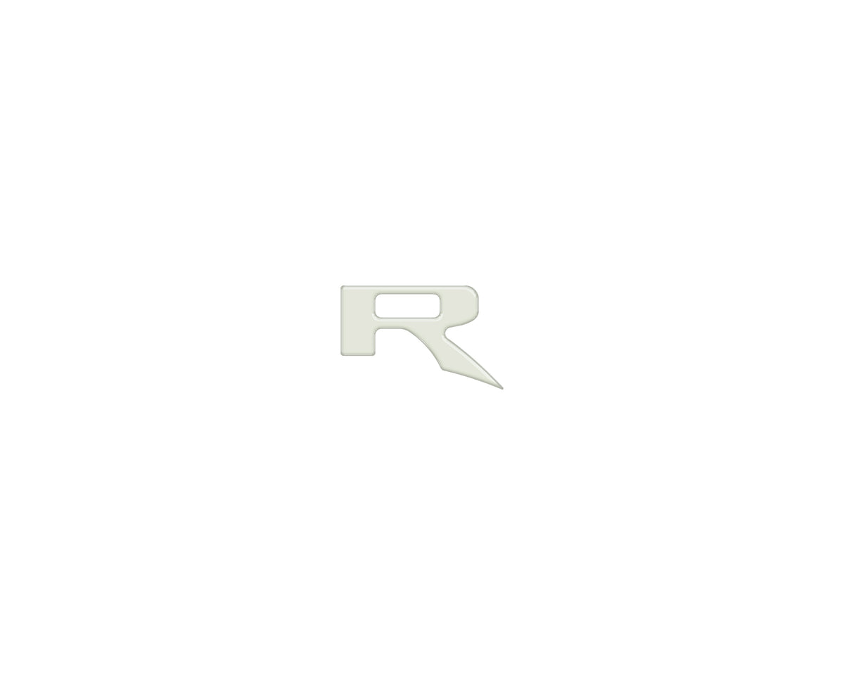 Raptor R Differential Letter Overlays Fits 2022-2027 Ford Bronco