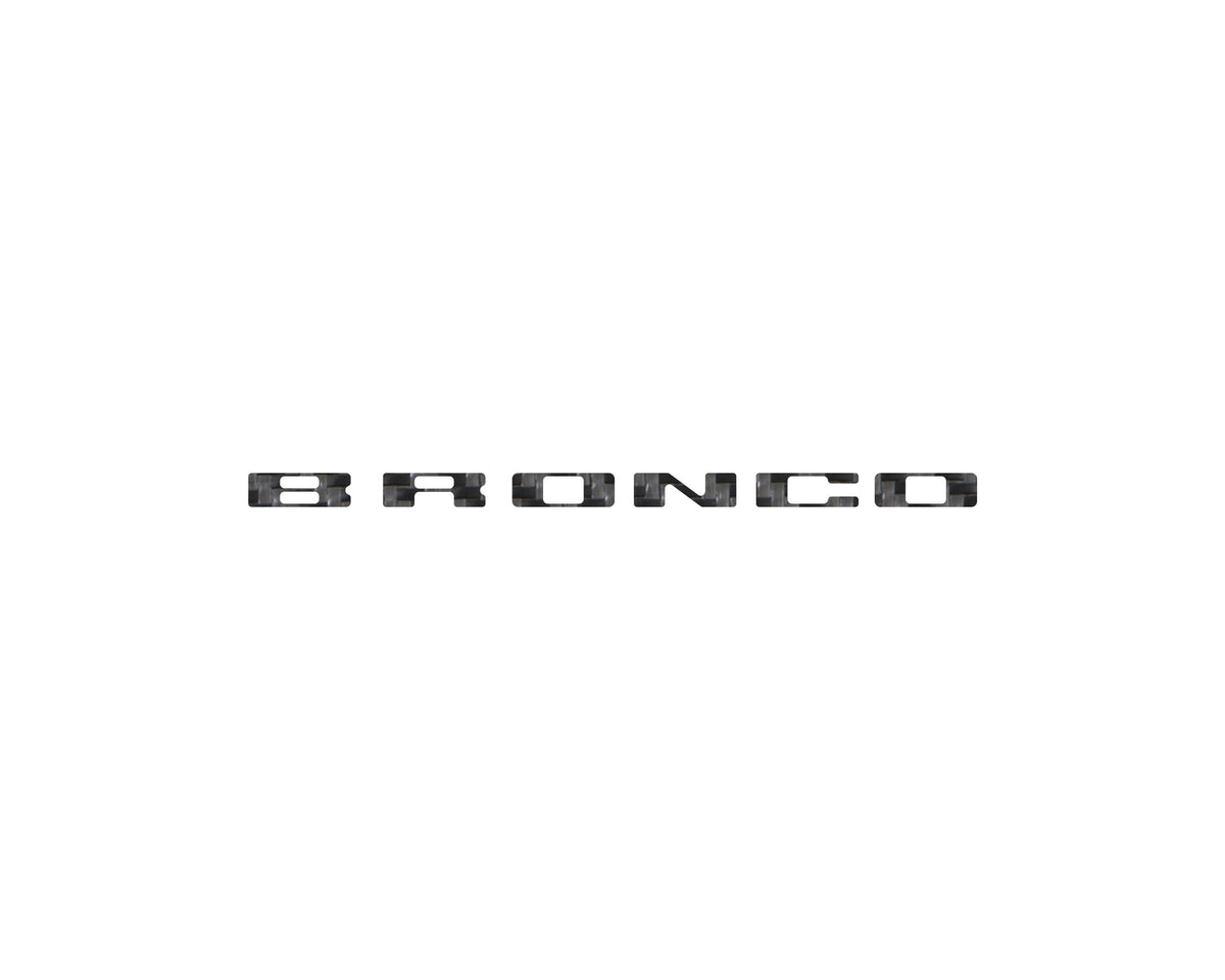 Passenger Dash Letter Inserts Fits 2025-2027 Ford Bronco Sport