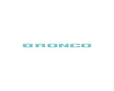 Passenger Dash Letter Inserts Fits 2025-2027 Ford Bronco Sport
