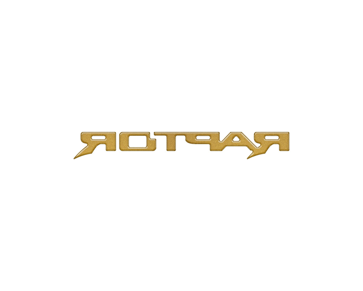 Raptor Third Brake Light Letter Inserts Fits 2022-2027 Ford Bronco Raptor