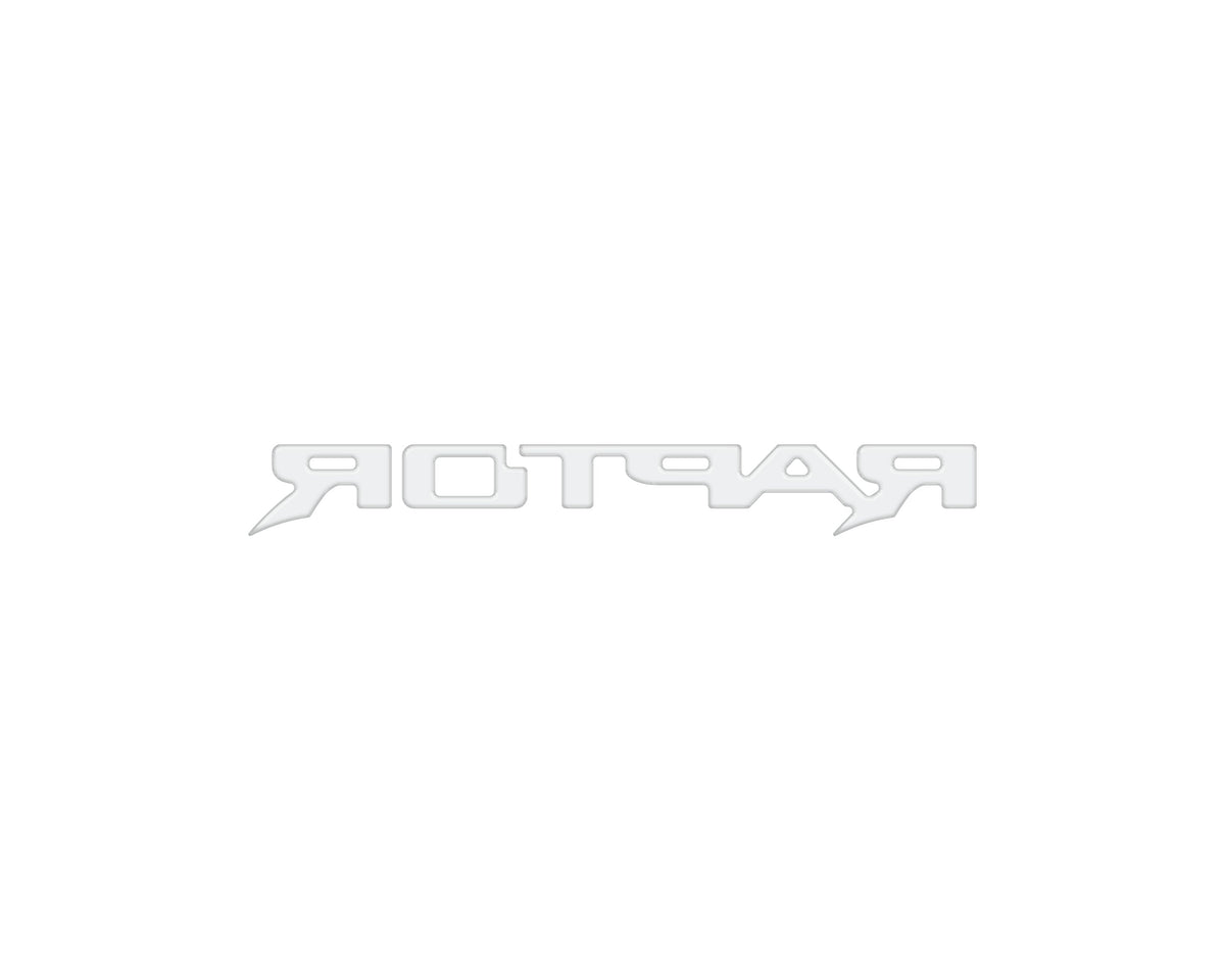 Raptor Third Brake Light Letter Inserts Fits 2022-2027 Ford Bronco Raptor