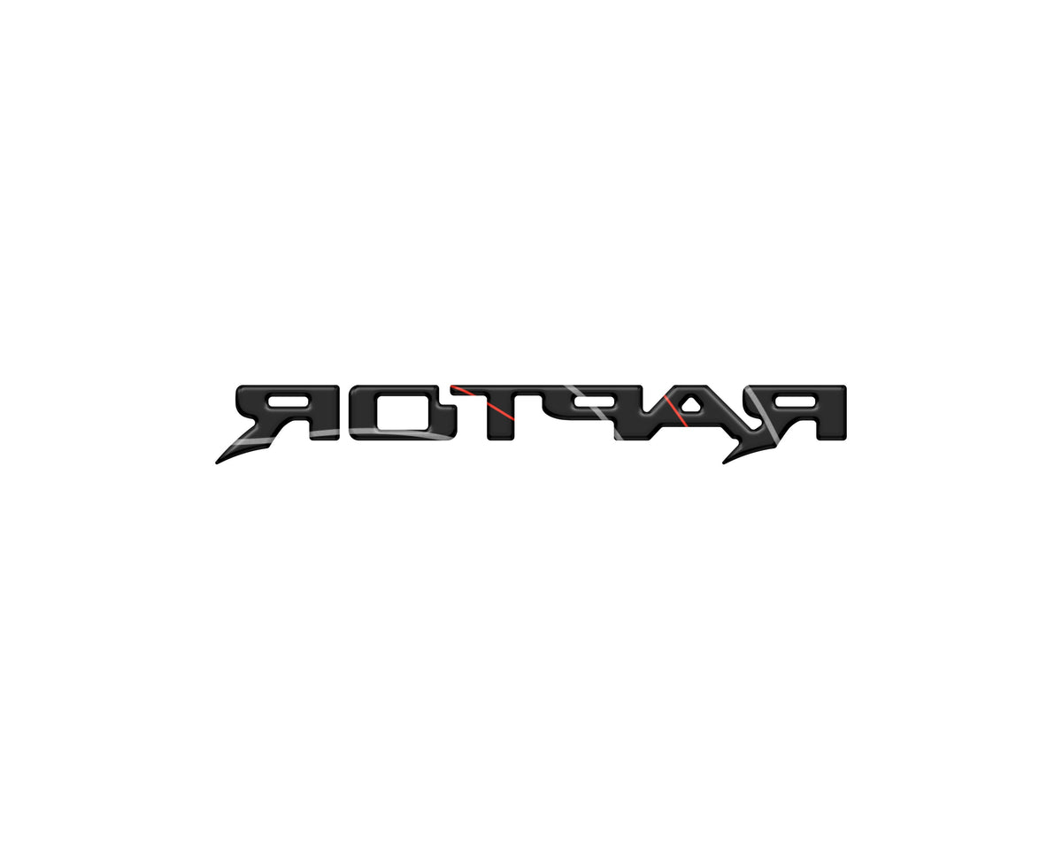 Raptor Third Brake Light Letter Inserts Fits 2022-2027 Ford Bronco Raptor