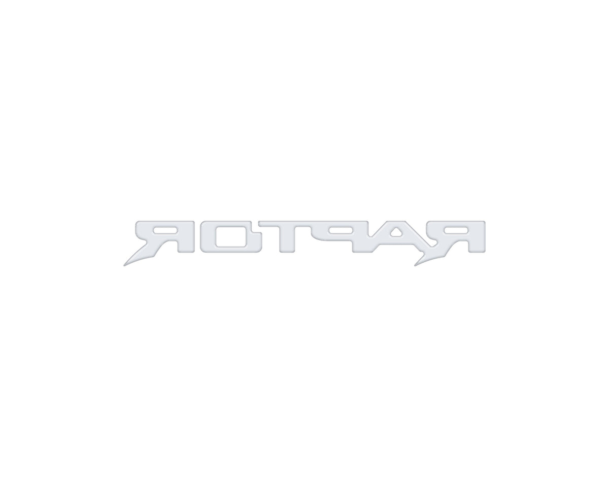 Raptor Third Brake Light Letter Inserts Fits 2022-2027 Ford Bronco Raptor