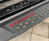 Bronco Running Board Letter Inserts/Overlays Fits 2021-2026 Ford Bronco