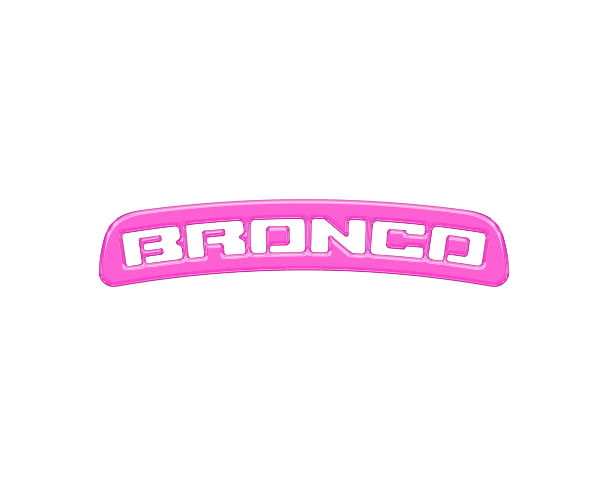 Third Brake Light Overlay Fits 2021-2027 Ford Bronco
