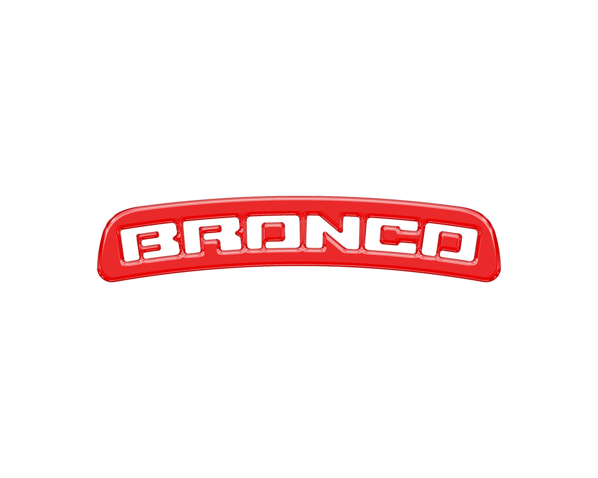 Third Brake Light Overlay Fits 2021-2027 Ford Bronco