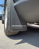 Rear Mudflap Letter Inserts Fits 2021-2027 Ford Bronco Sport