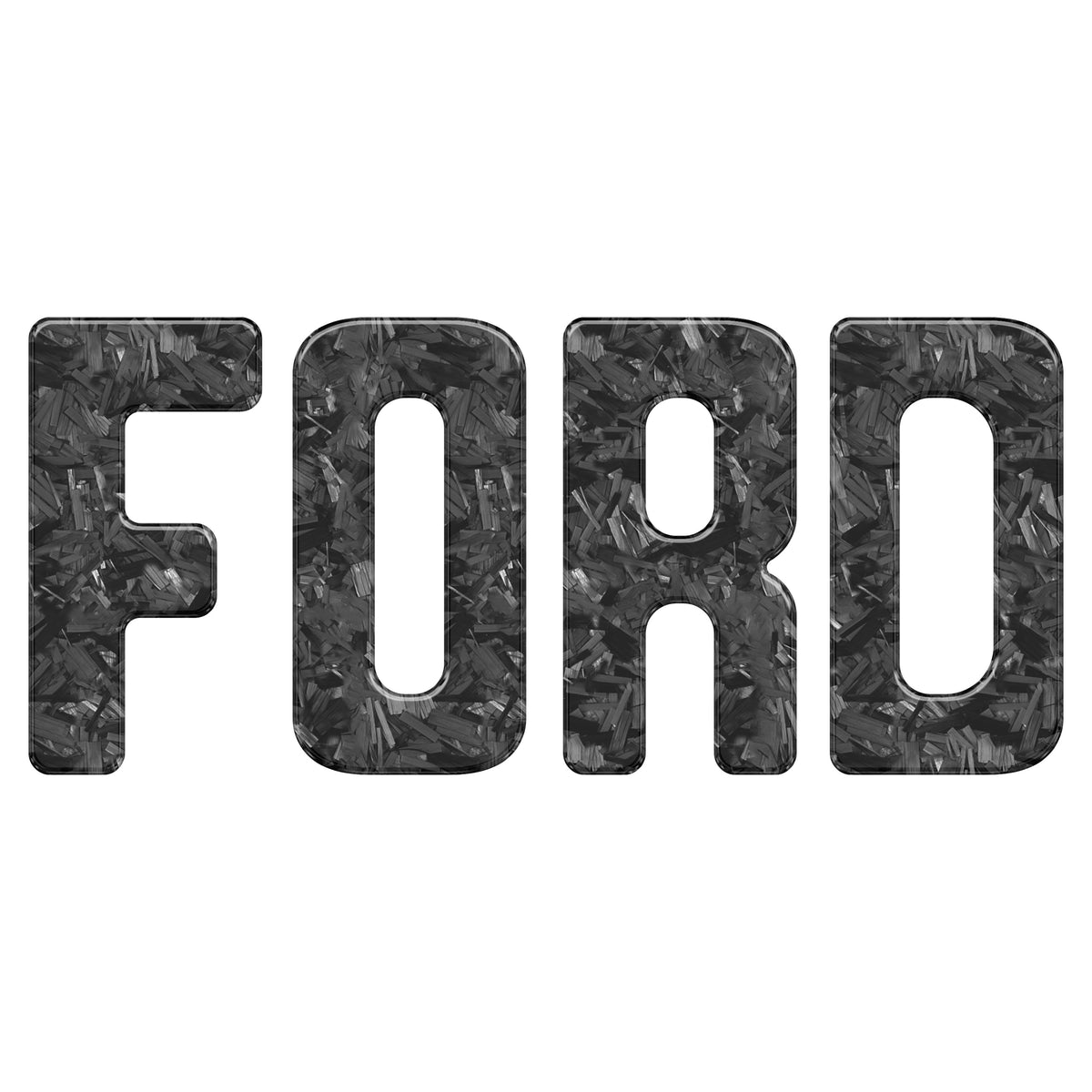 Slideout Tailgate Letter Inserts Fits 2021-2027 Ford Bronco