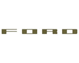 Bronco Heritage Grille Letter Overlays Fits 2023-2027 Ford Bronco