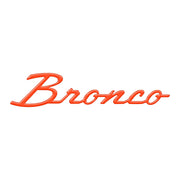 Bronco Script Badge Fits 2021-2027 Ford Bronco