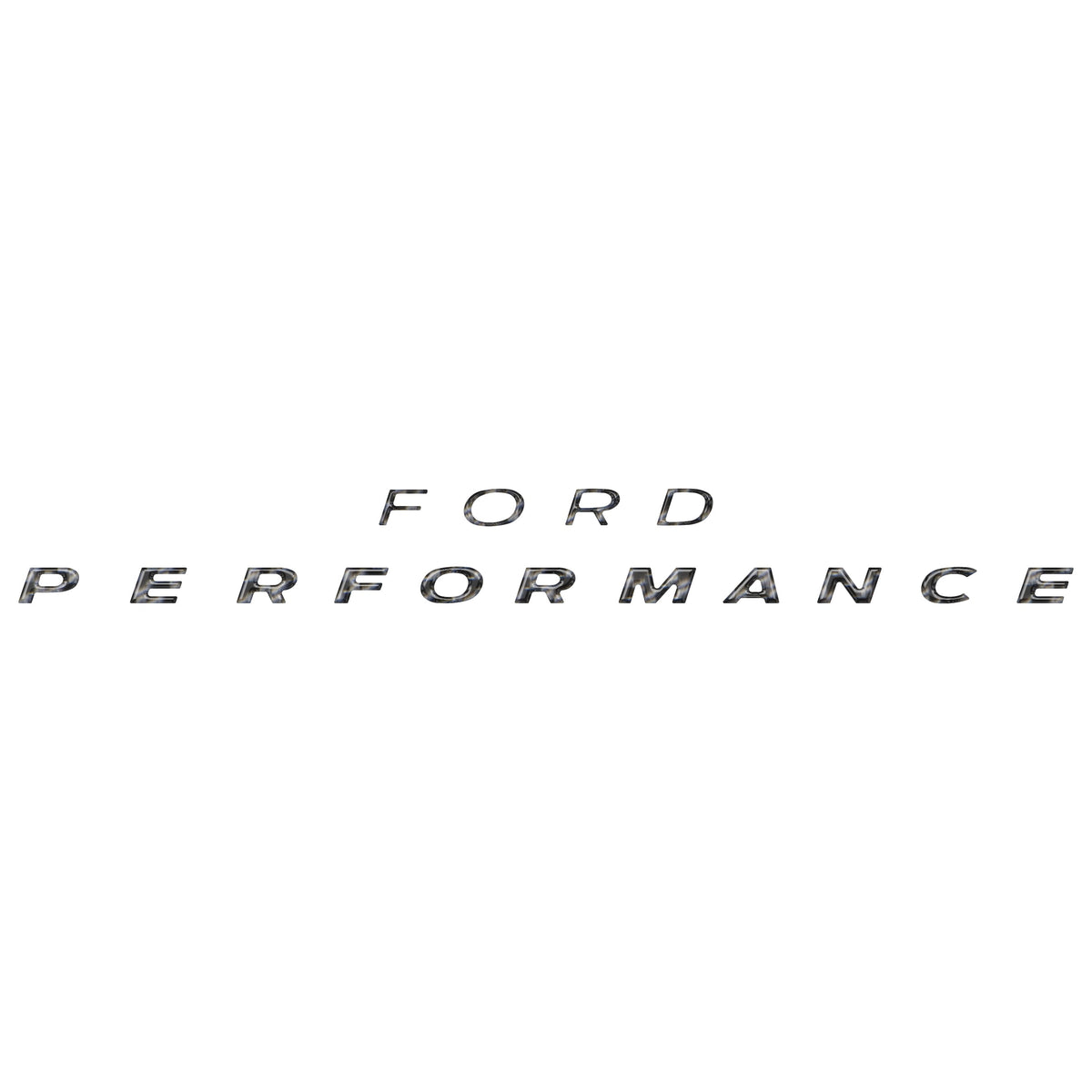 C-Bow Brace Letter Inserts Fits 2021-2027 Ford Bronco