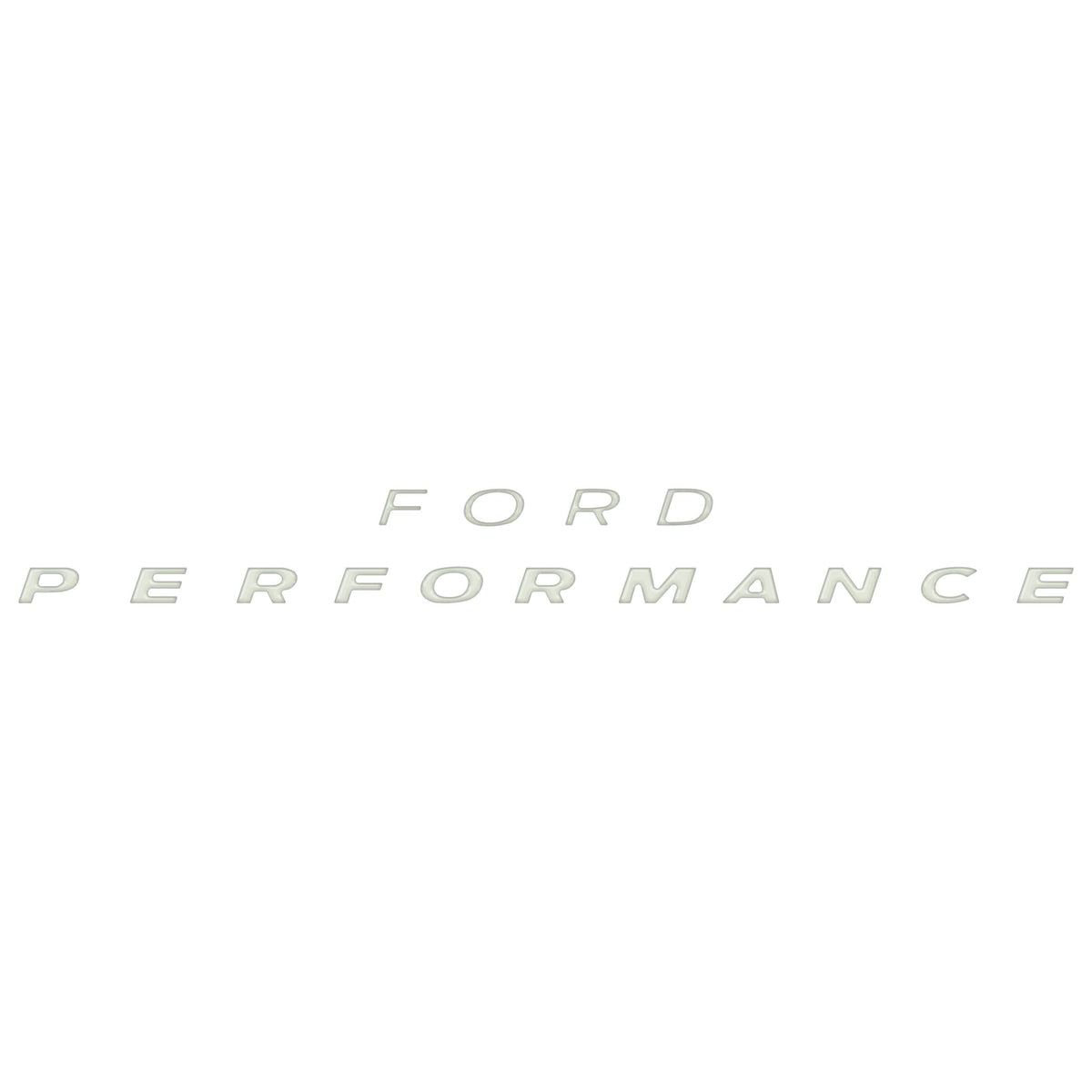 C-Bow Brace Letter Inserts Fits 2021-2027 Ford Bronco