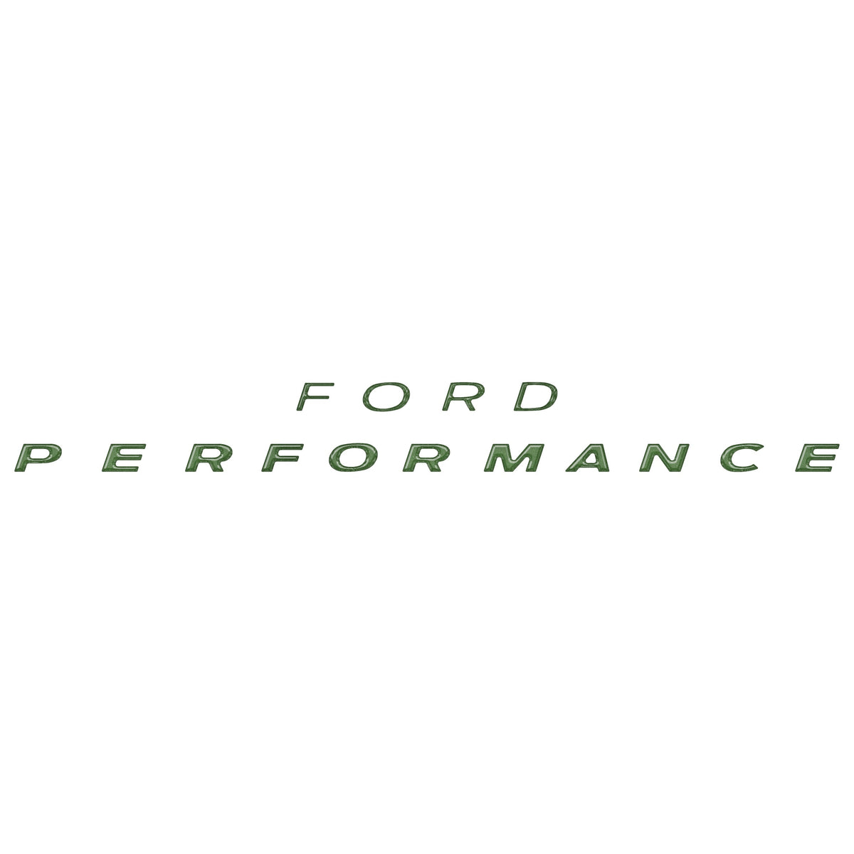 C-Bow Brace Letter Inserts Fits 2021-2027 Ford Bronco