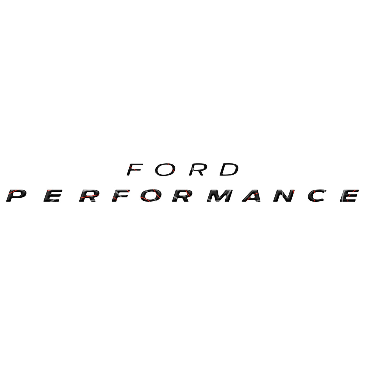 C-Bow Brace Letter Inserts Fits 2021-2027 Ford Bronco