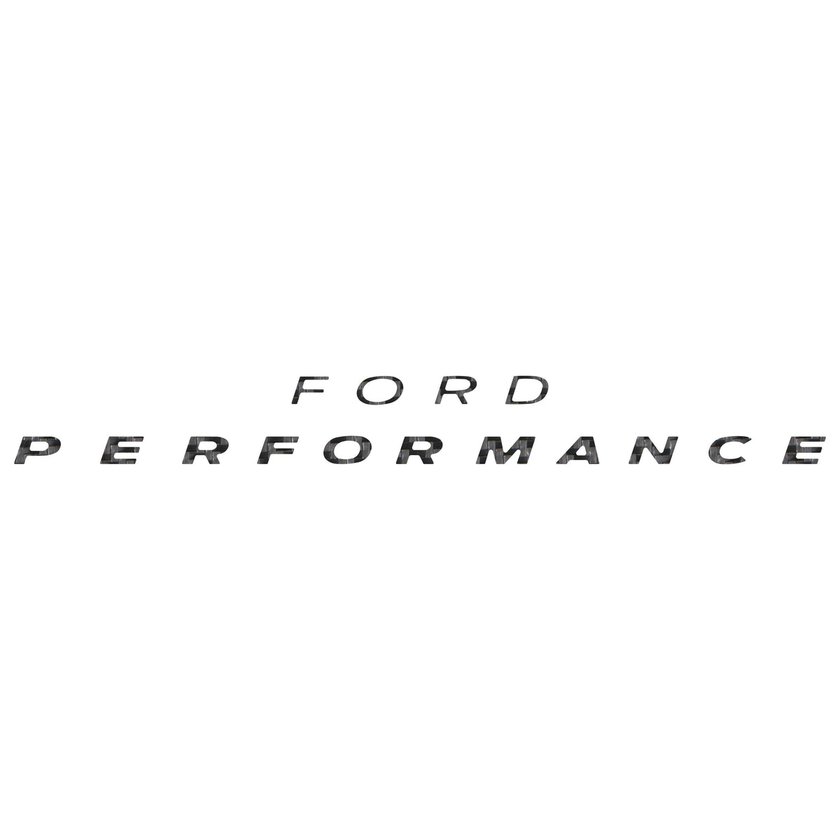 C-Bow Brace Letter Inserts Fits 2021-2027 Ford Bronco