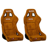 Café Bull Boost Adjustable Racing Lowered Ultra Max Bucket Seat with Slider Rails