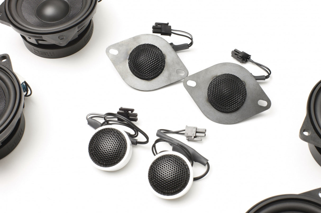 Stage One BMW Speaker Upgrade for E60/E61 Sedan/Wagon with Standard Hi-Fi