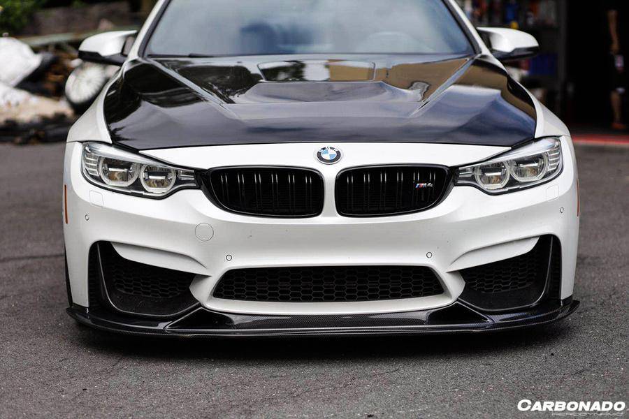 2014-2020 BMW M3 F80 M4 F82 BS Style Carbon Fiber Front Lip