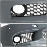 2010-2016 BMW 5-Series M5 Style Front Bumper Cover with Fog Lights