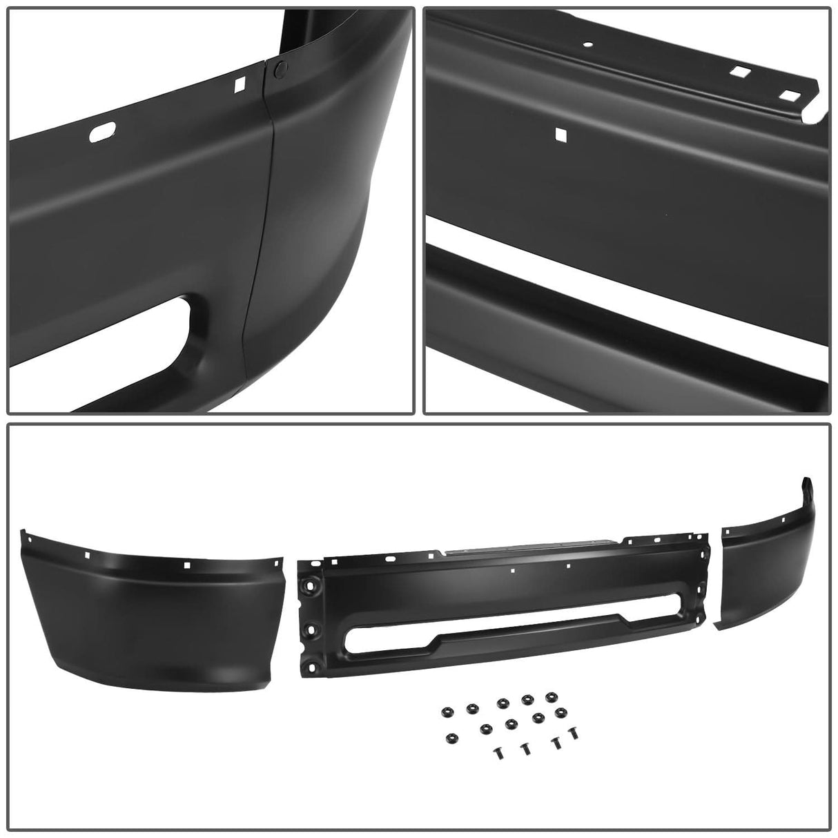2009-2012 Dodge Ram 1500 Front Bumper Cover Without Fog Lamps