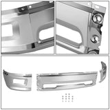 2009-2012 Dodge Ram 1500 Chrome Front Bumper Cover w/ Fog Lamp Cutouts