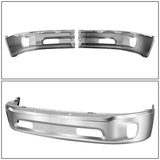 2013-2018 RAM 1500 Chrome Front Bumper Cover with Fog Light Holes