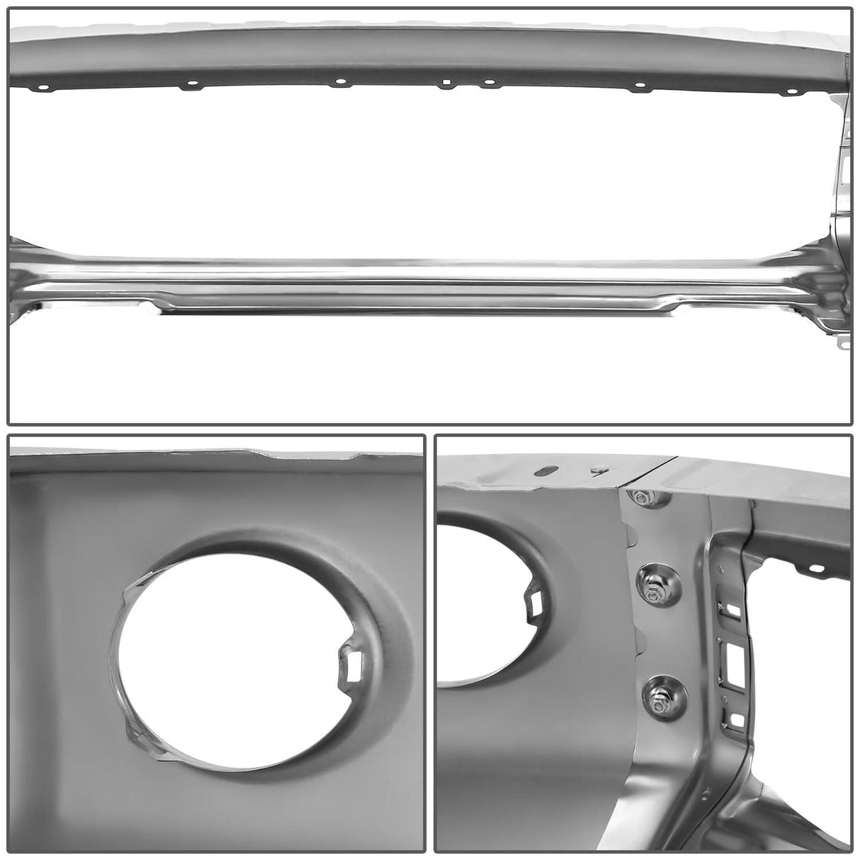2007-2013 Toyota Tundra Front Bumper Cover Chrome