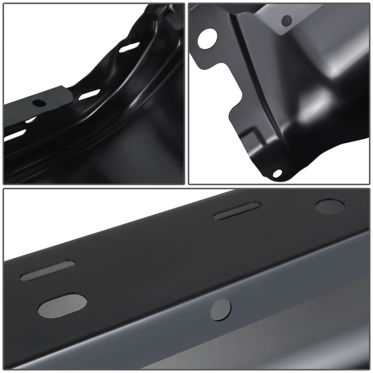 09-14 Ford F-150 Rear Bumper Cover Fleetside Black
