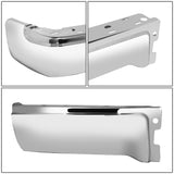 2009-2014 Ford F-150 Rear Bumper Cover Chrome Left Fleetside