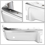 09-14 Ford F-150 Fleetside Rear Bumper Cover w/ Sensor Holes Chrome