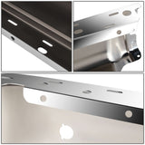 2009-2014 Ford F-150 Rear Bumper Cover - Chrome with Sensor Holes