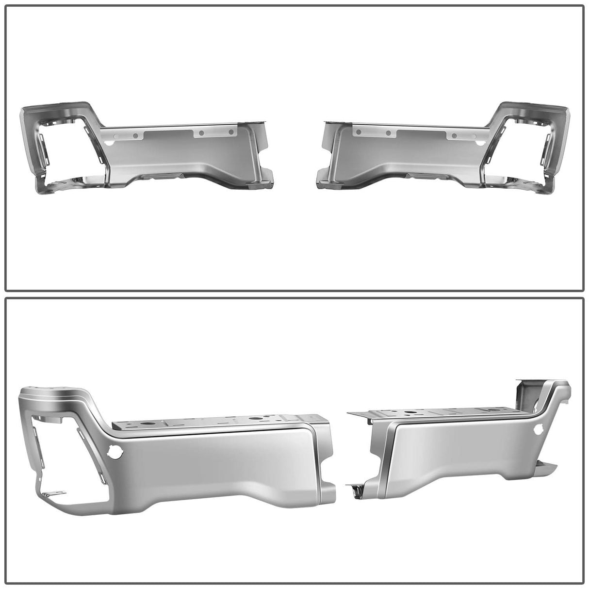 2023-2025 Ford F-250/F-350/F-450 Super Duty Rear Bumper Cover Chrome