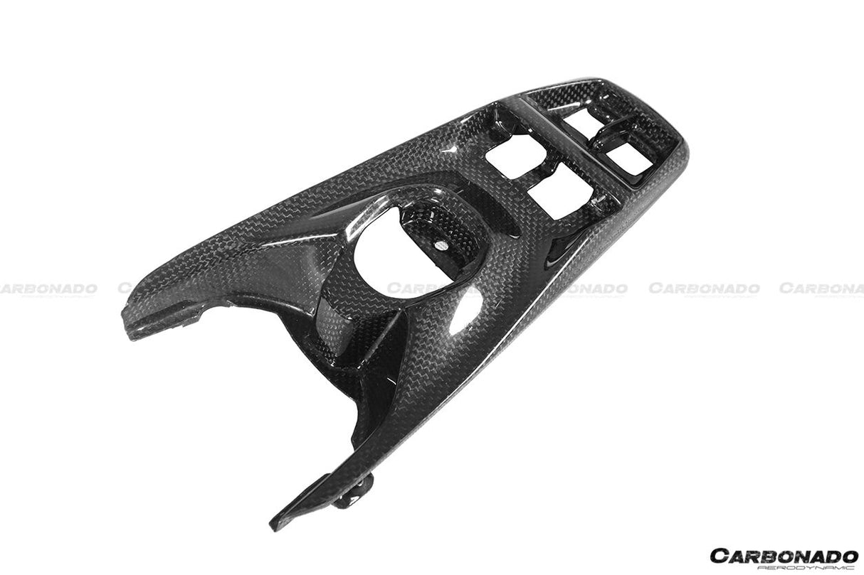 2015-2020 Ferrari 488 GTB Spider Dry Carbon Fiber Bridge Support Windows Switches Panel