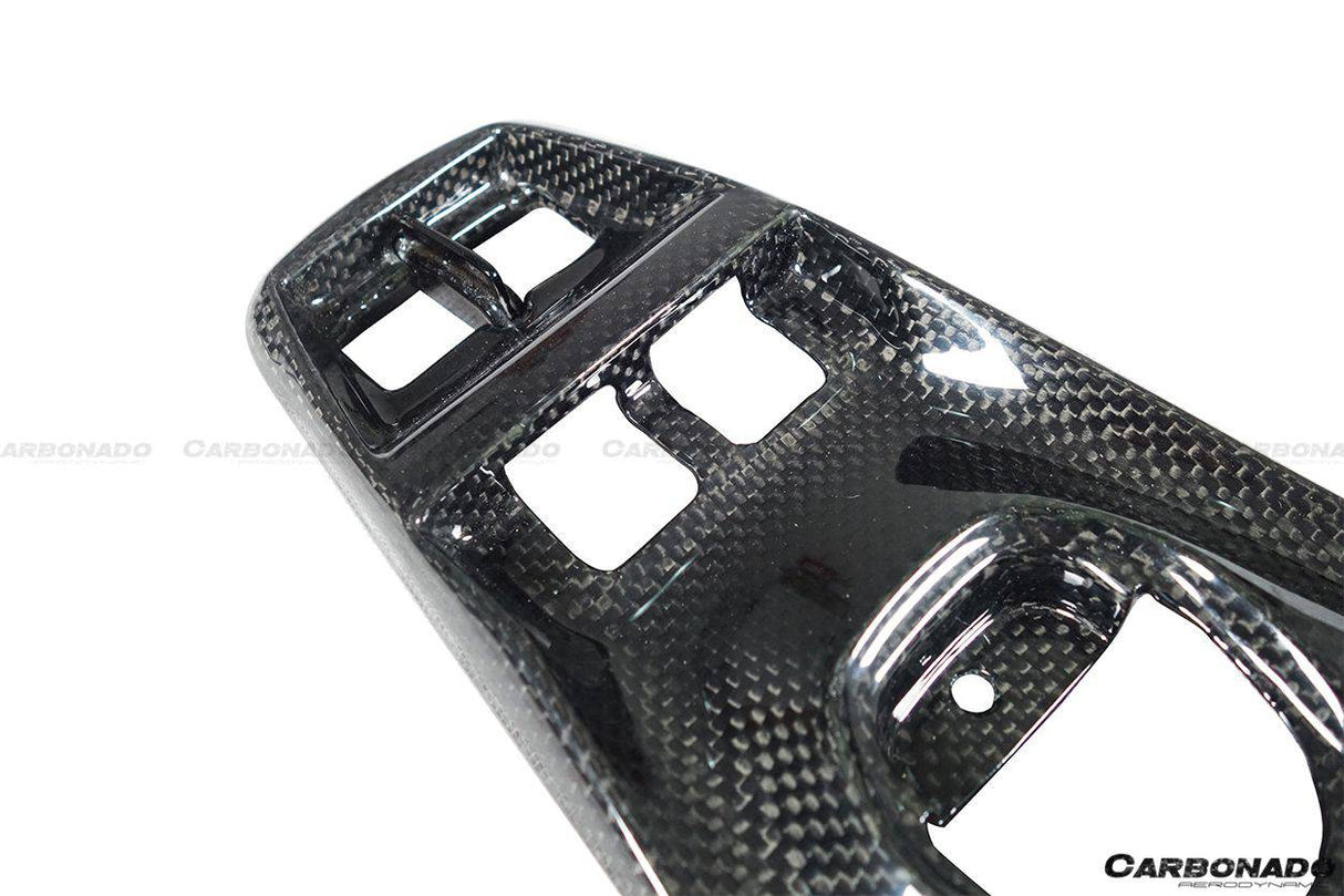 2015-2020 Ferrari 488 GTB Spider Dry Carbon Fiber Bridge Support Windows Switches Panel