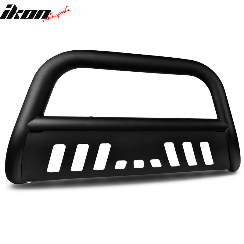 2007-2016 Toyota Tundra Sequoia Black Bull Bar Grille Front Bumper