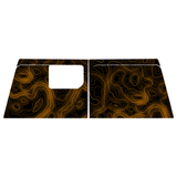Topographic Map Premium Print Vinyl Rolls (3' or 6') - Matte Finish