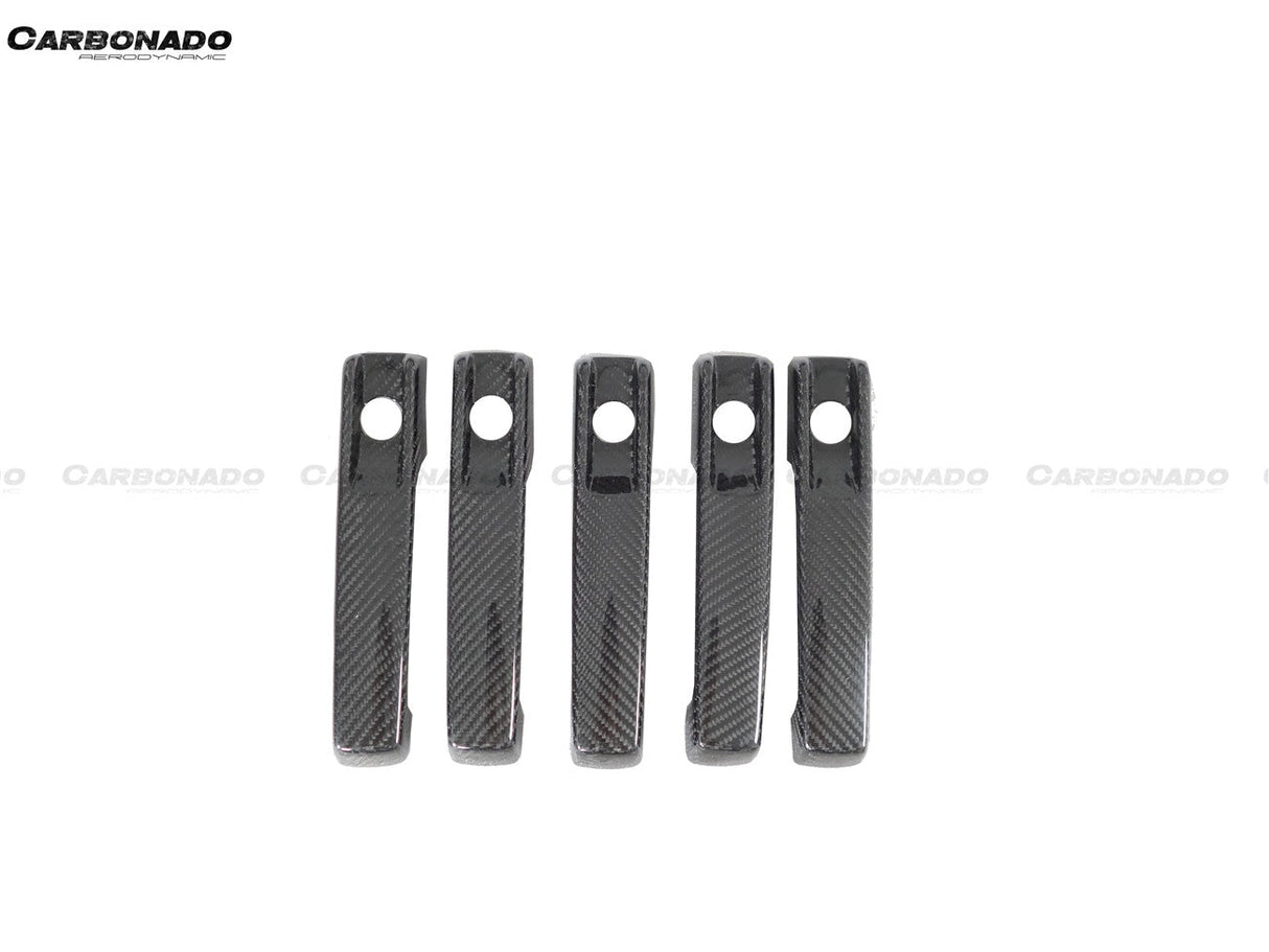 2018-2024 Mercedes Benz G500 G63 AMG W464 G-Wagon BR G900 Style Dry Carbon Door Handle Cover