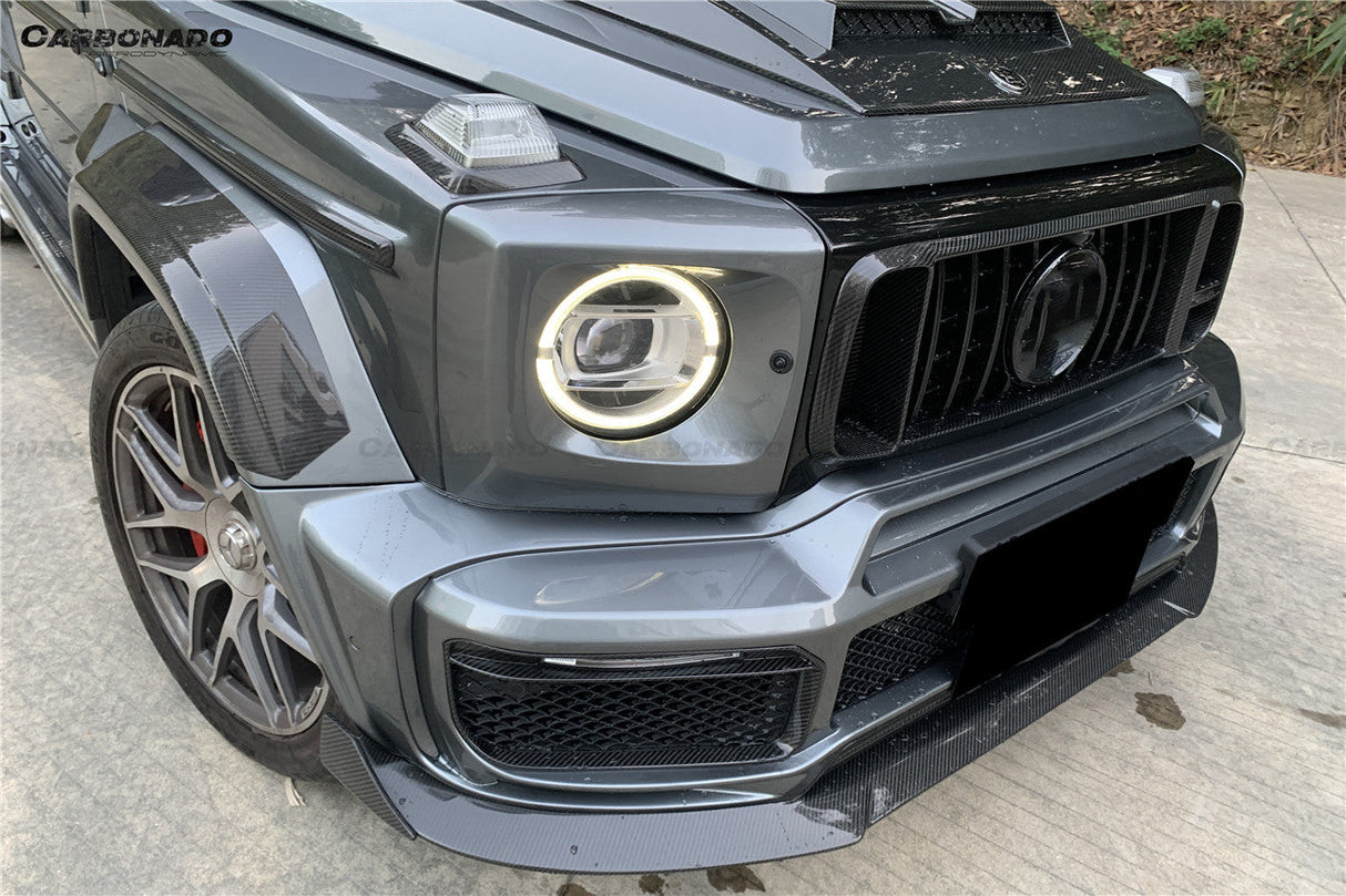 2018-2024 Mercedes Benz G63 AMG G550 W464 G-Wagon BR-G900 Style Dry Carbon Turn Lights Cover