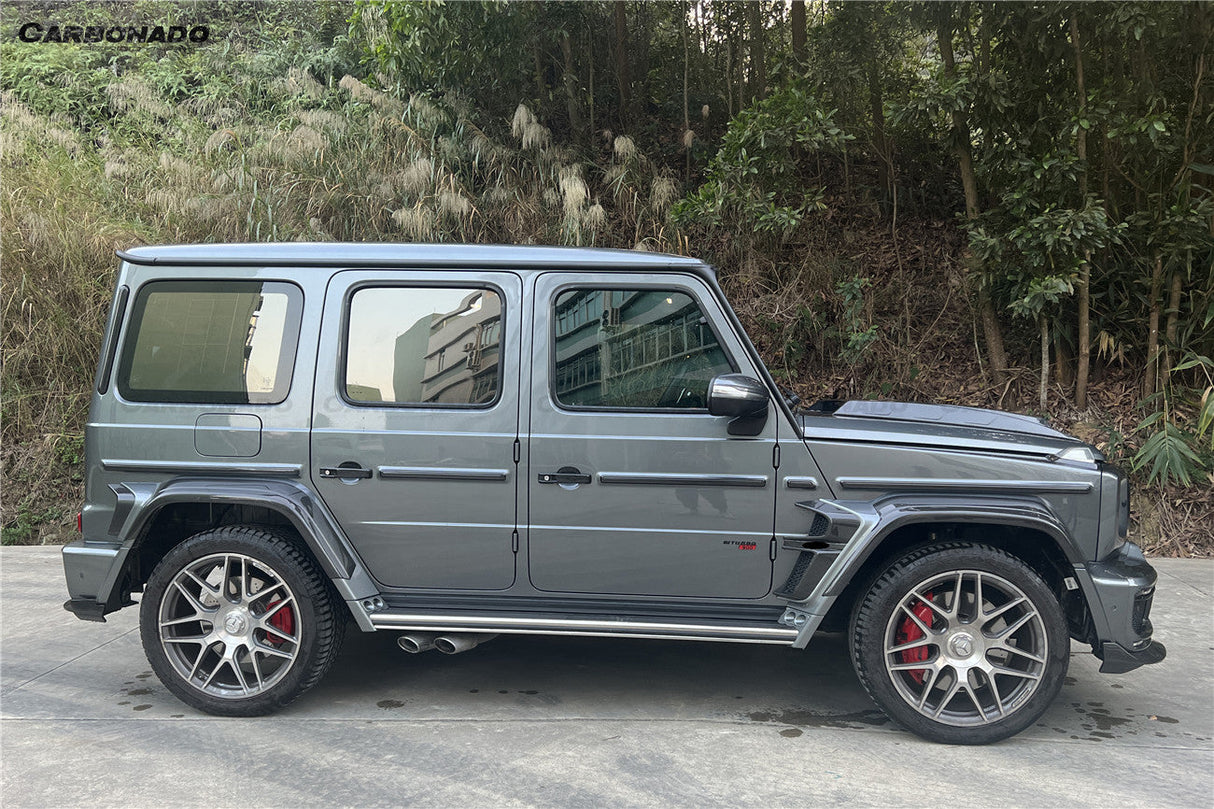 2018-2024 Mercedes Benz G63 AMG G550 W464 G-Wagon BR-G900 Style Dry Carbon Full Body Kit