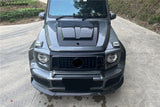 2018-2024 Mercedes Benz G63 AMG W464 G-Wagon BR-G900 Style Dry Carbon Front Lip