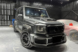 2018-2024 Mercedes Benz G63 AMG W464 G-Wagon BR-G900 Style Dry Carbon Front Lip