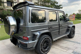2018-2024 Mercedes Benz G500 G63 AMG W464 G-Wagon BR-G900 Style Dry Carbon Fiber Rear Roof Spoiler